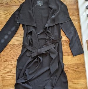 Black Longsleeve Duster